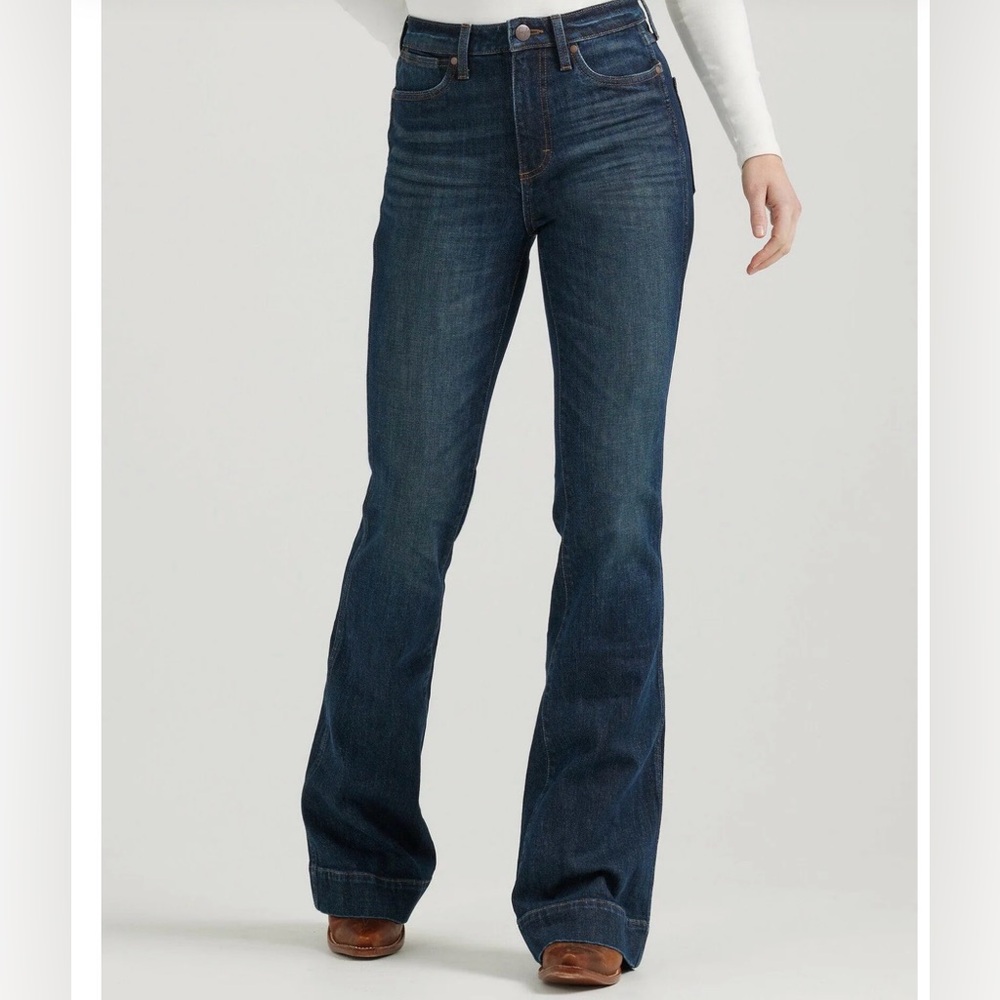 WRANGLER WOMEN'S RETRO BAILEY HIGH RISE TROUSER JEAN 31x34